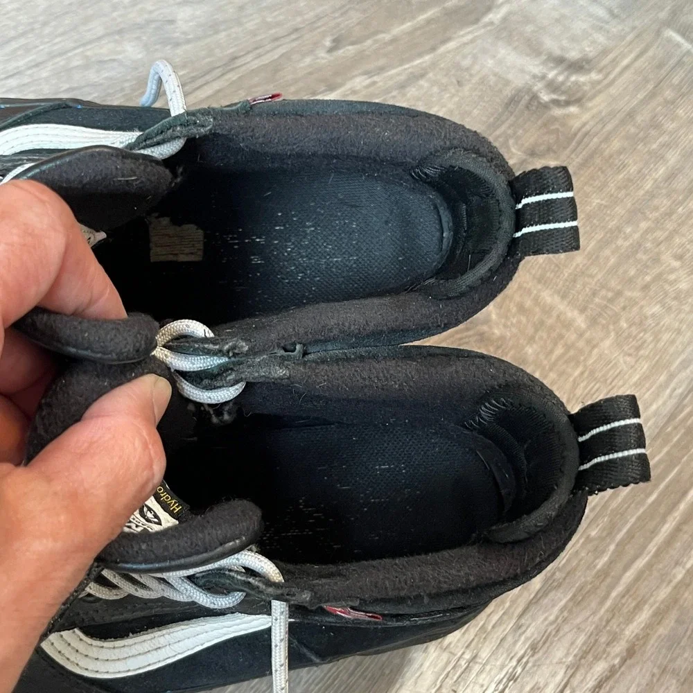 Vans rubber leather